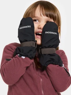 Didriksons Biggles Kids' Zip Mittens- Hanskat & Käsineet
