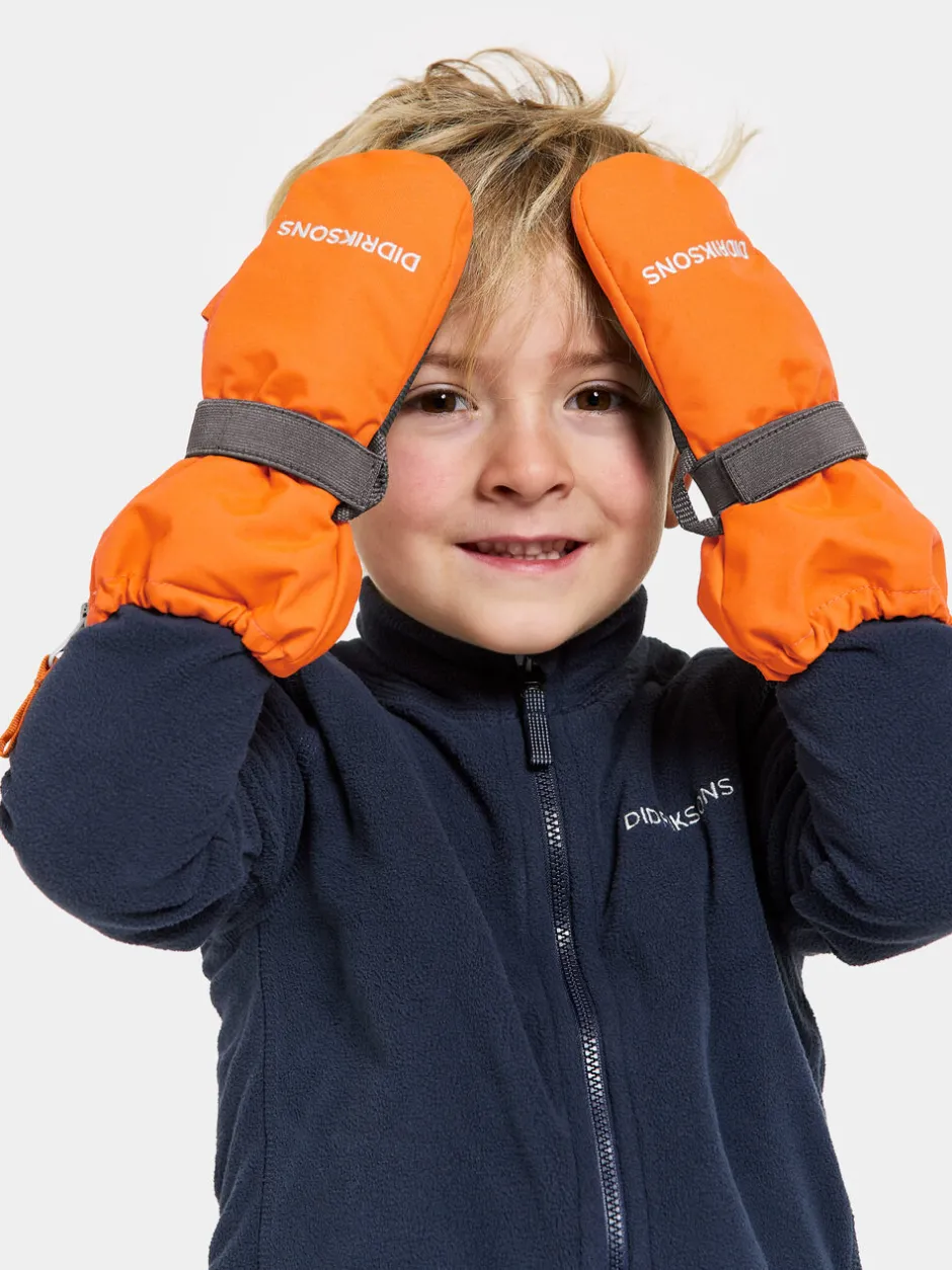 Didriksons Biggles Kids' Zip Mittens- Hanskat & Käsineet
