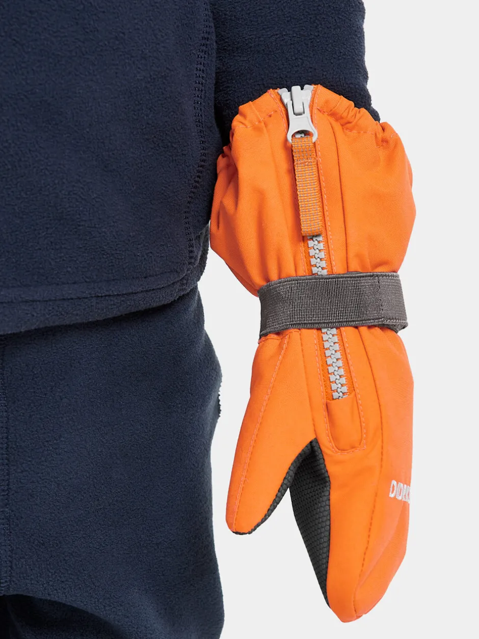 Didriksons Biggles Kids' Zip Mittens- Hanskat & Käsineet