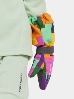 Didriksons Biggles Printed Kid's Mittens- Hanskat & Käsineet