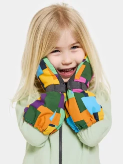 Didriksons Biggles Printed Kid's Mittens- Hanskat & Käsineet