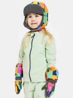 Didriksons Biggles Printed Kid's Mittens- Hanskat & Käsineet