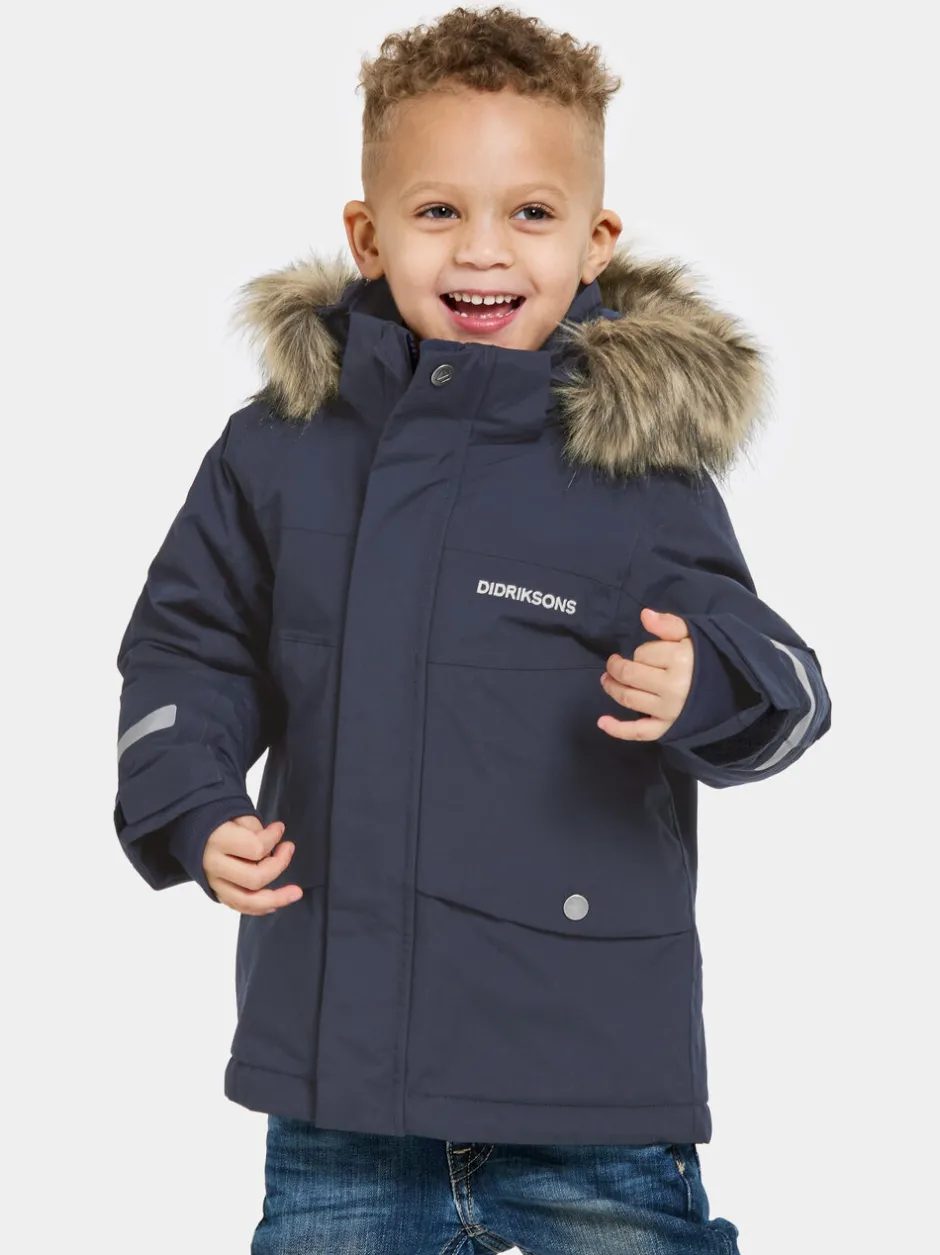 Didriksons Bjärven Kids' Parka- Syystakit|Talvitakit