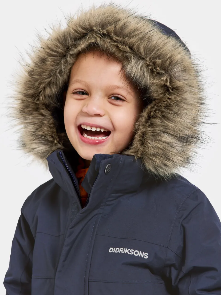 Didriksons Bjärven Kids' Parka- Syystakit|Talvitakit