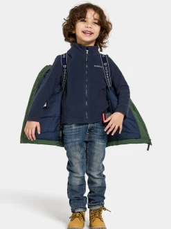 Didriksons Bjärven Kids' Parka- Syystakit|Talvitakit