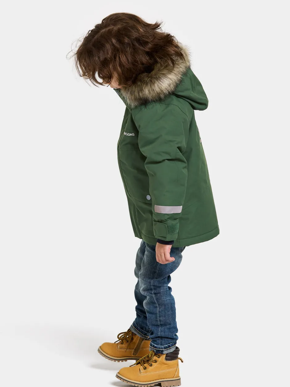 Didriksons Bjärven Kids' Parka- Syystakit|Talvitakit