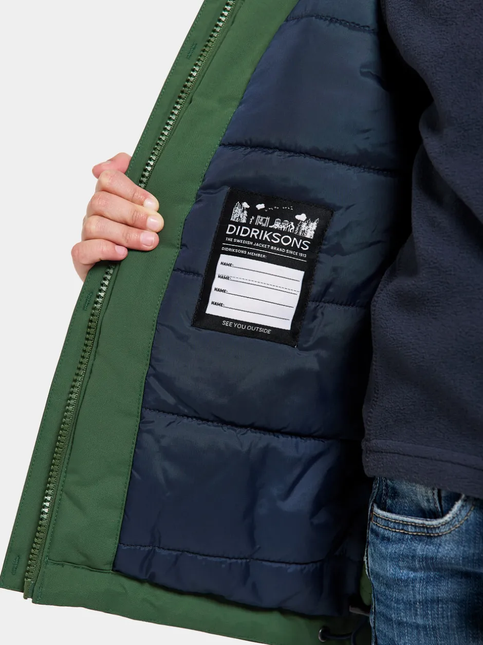 Didriksons Bjärven Kids' Parka- Syystakit|Talvitakit
