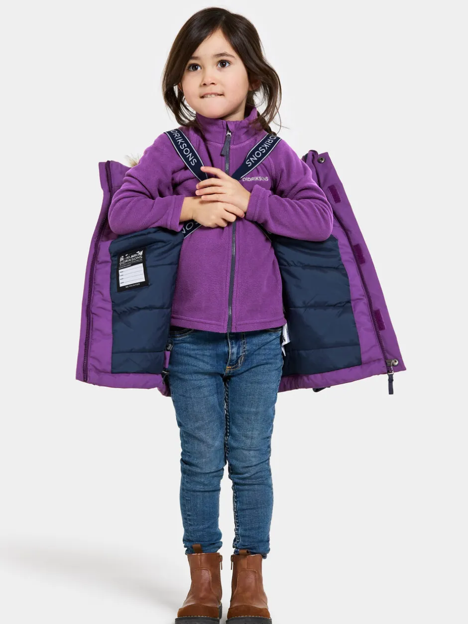 Didriksons Bjärven Kids' Parka- Syystakit|Talvitakit