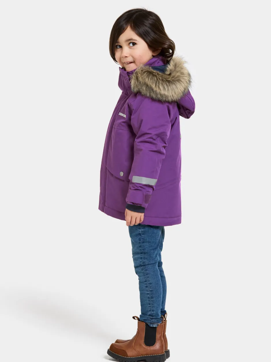 Didriksons Bjärven Kids' Parka- Syystakit|Talvitakit