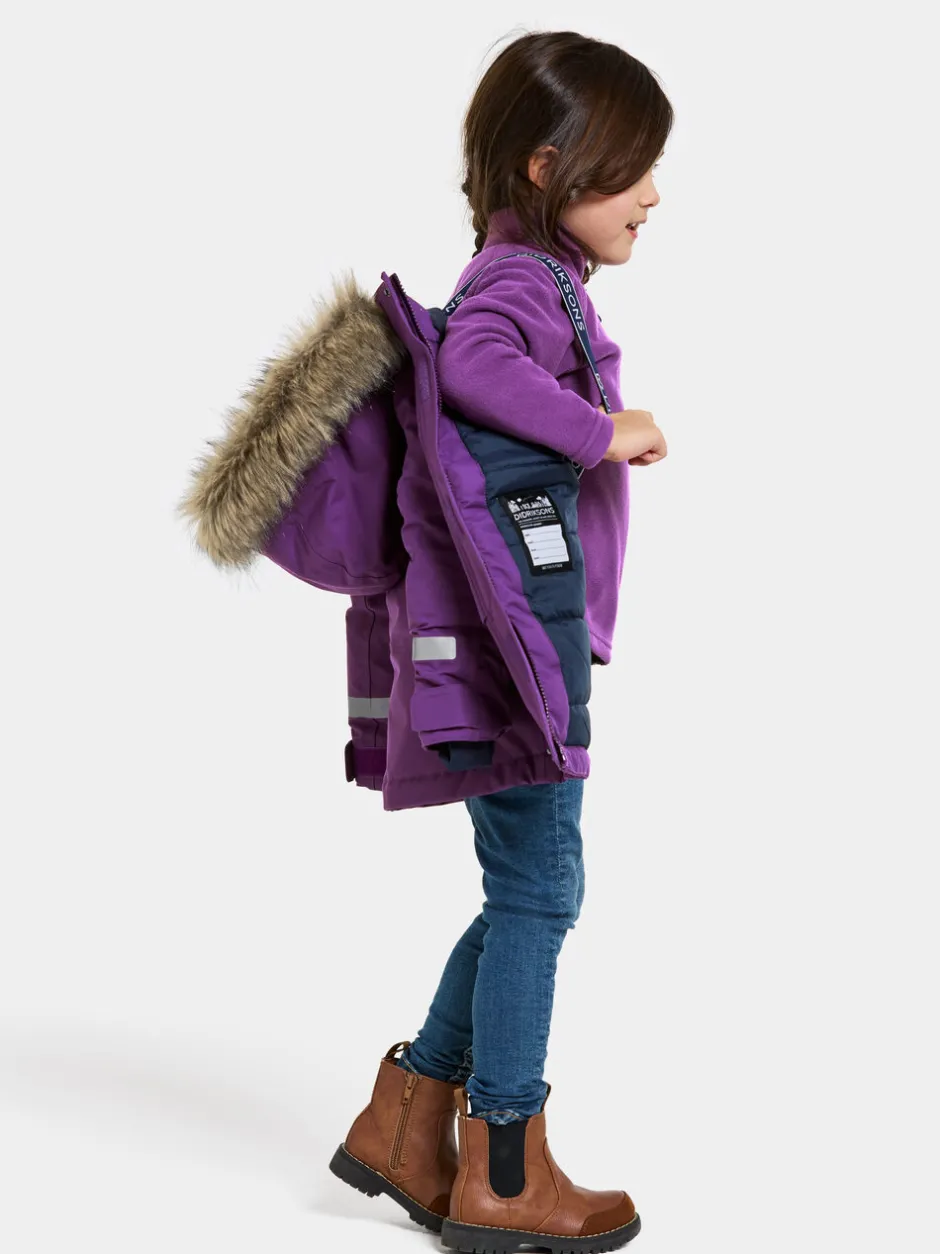 Didriksons Bjärven Kids' Parka- Syystakit|Talvitakit