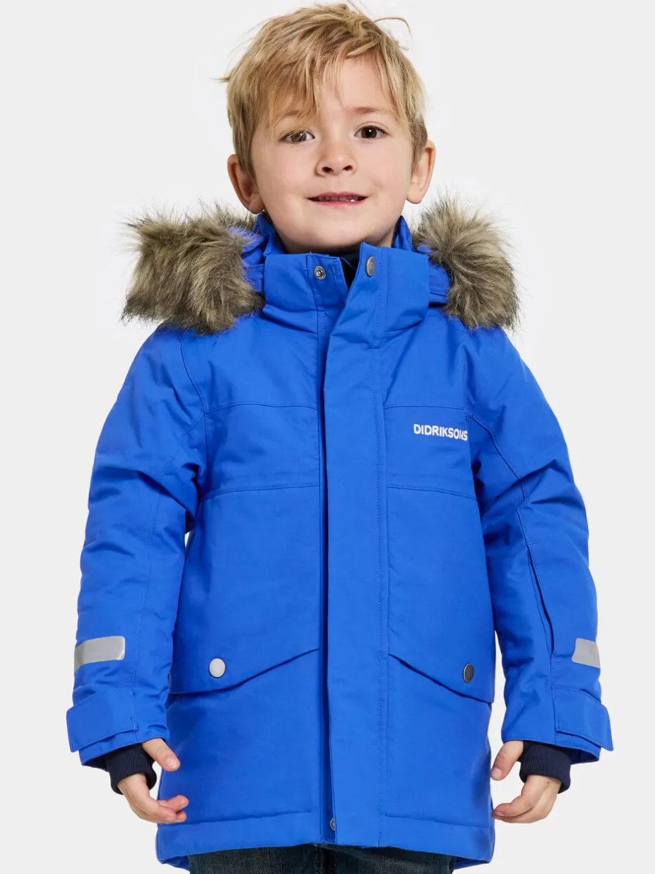 Didriksons Bjärven Kids' Parka- Syystakit|Talvitakit