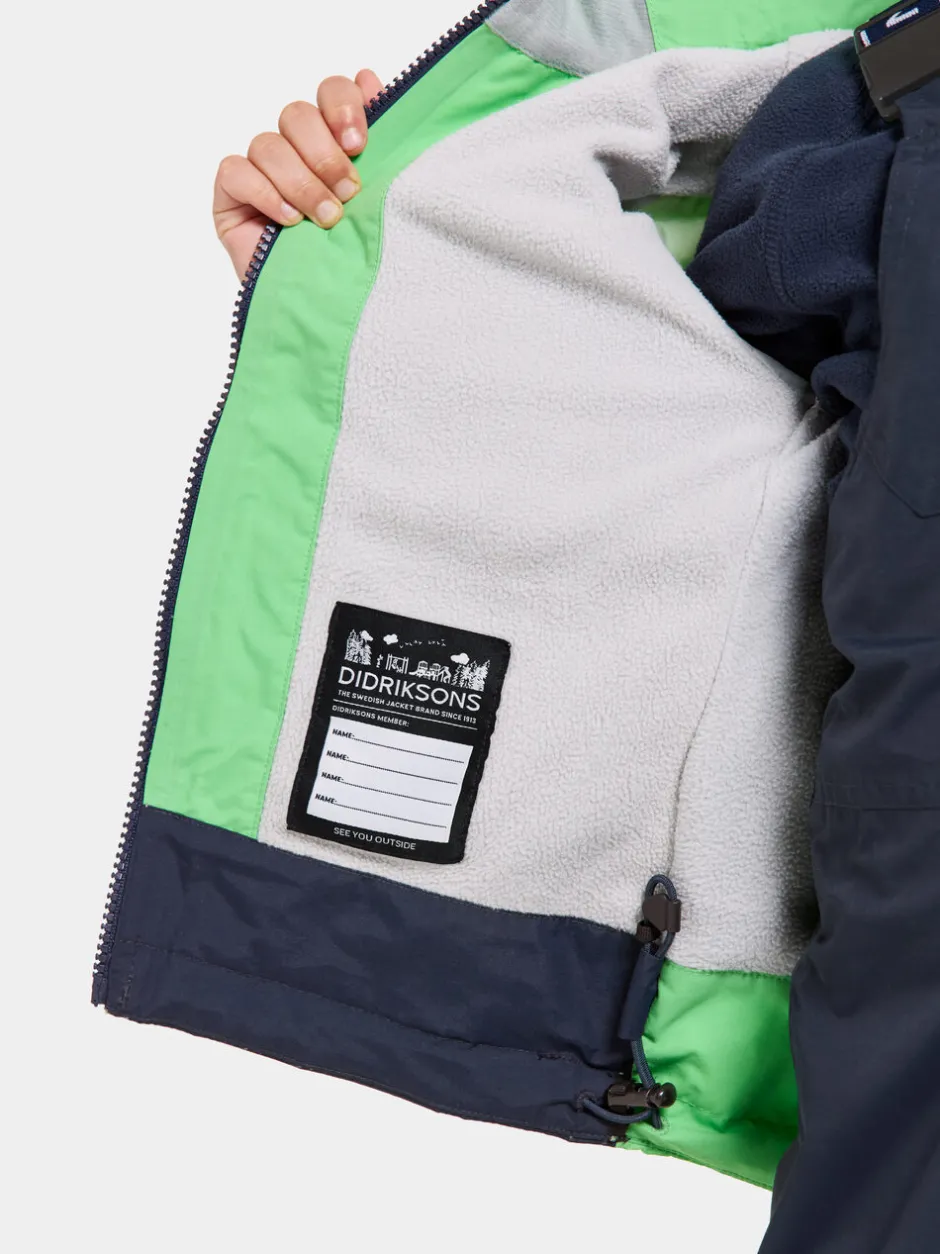 Didriksons Bladet Kids' Jacket- Syystakit|Talvitakit