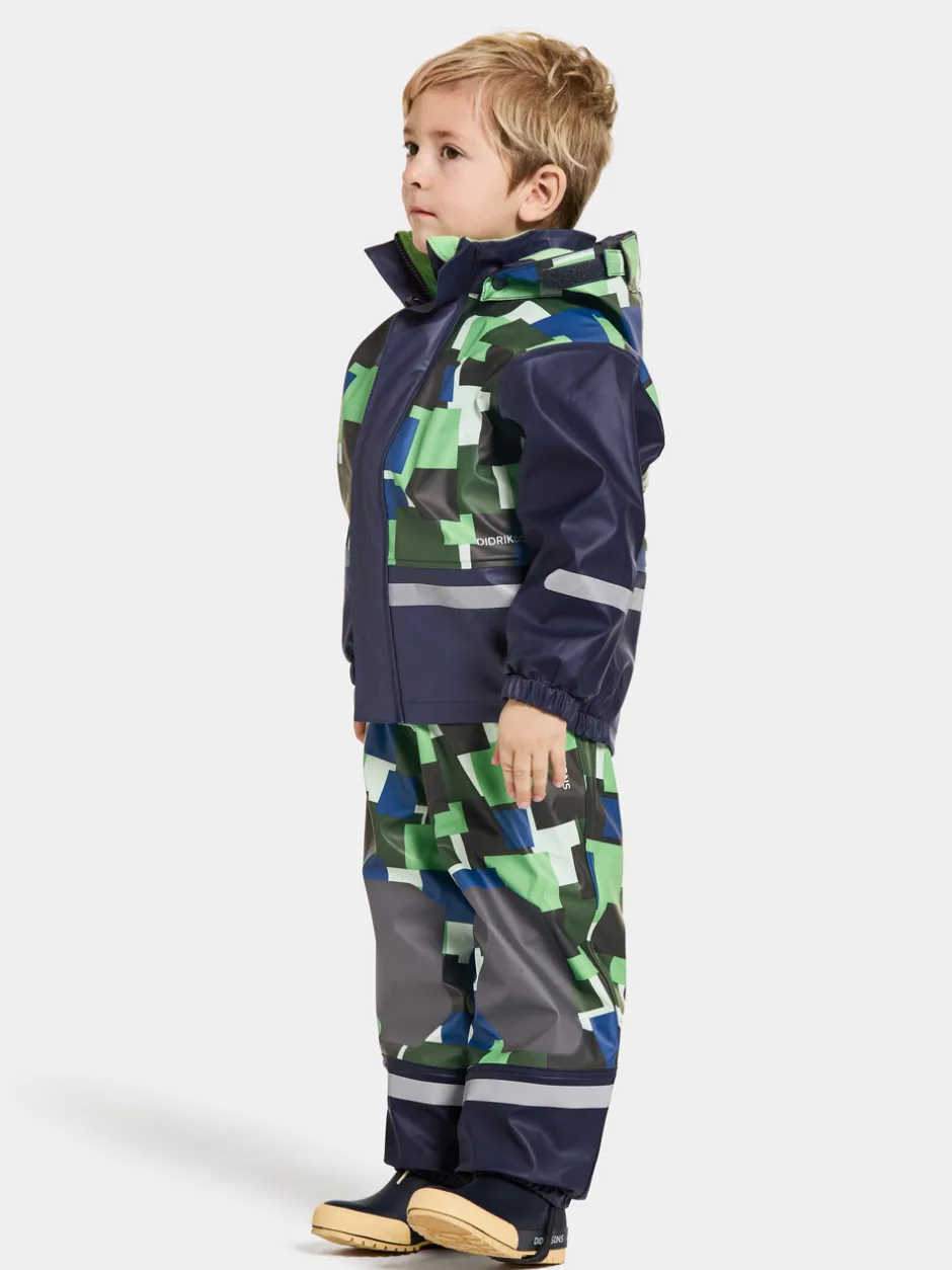 Didriksons Boardman Printed Kids' Set- Vuorilliset Sadeasut
