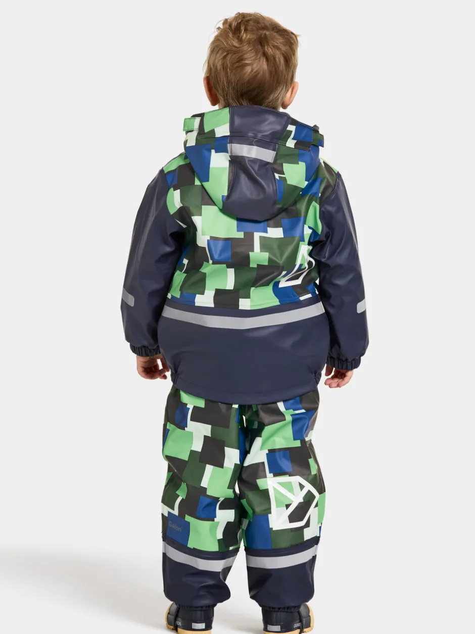 Didriksons Boardman Printed Kids' Set- Vuorilliset Sadeasut