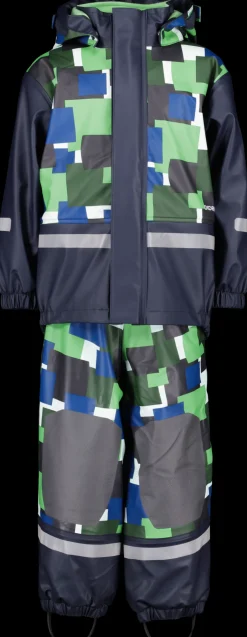Didriksons Boardman Printed Kids' Set- Vuorilliset Sadeasut