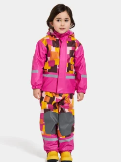 Didriksons Boardman Printed Kids' Set- Vuorilliset Sadeasut