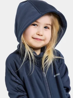 Didriksons Corin Kids' Full-Zip- Softshell-Takit|Fleecepaidat & Välikerrokset