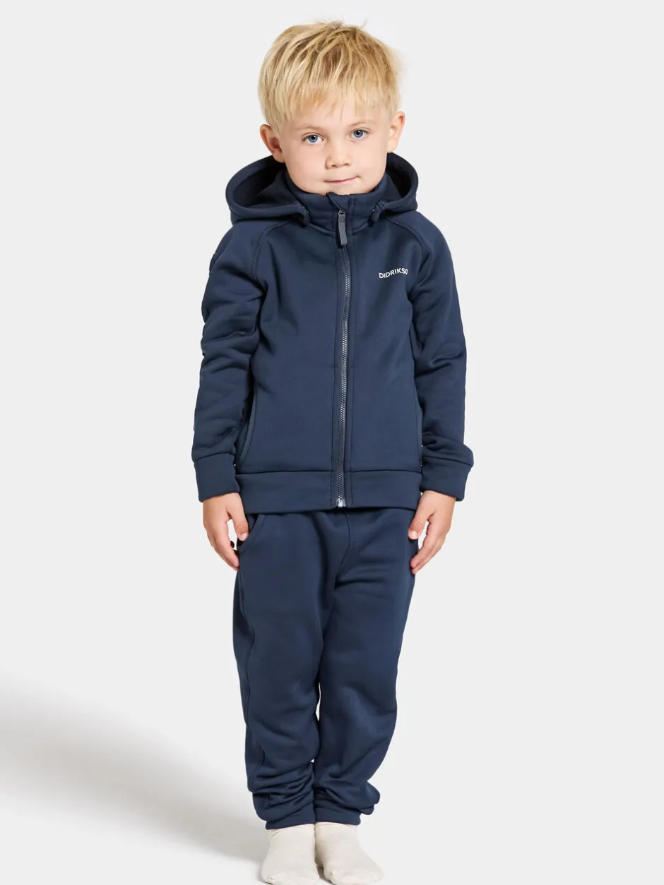 Didriksons Corin Kids' Full-Zip- Softshell-Takit|Fleecepaidat & Välikerrokset