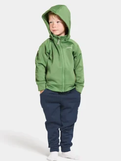 Didriksons Corin Kids' Full-Zip- Softshell-Takit|Fleecepaidat & Välikerrokset