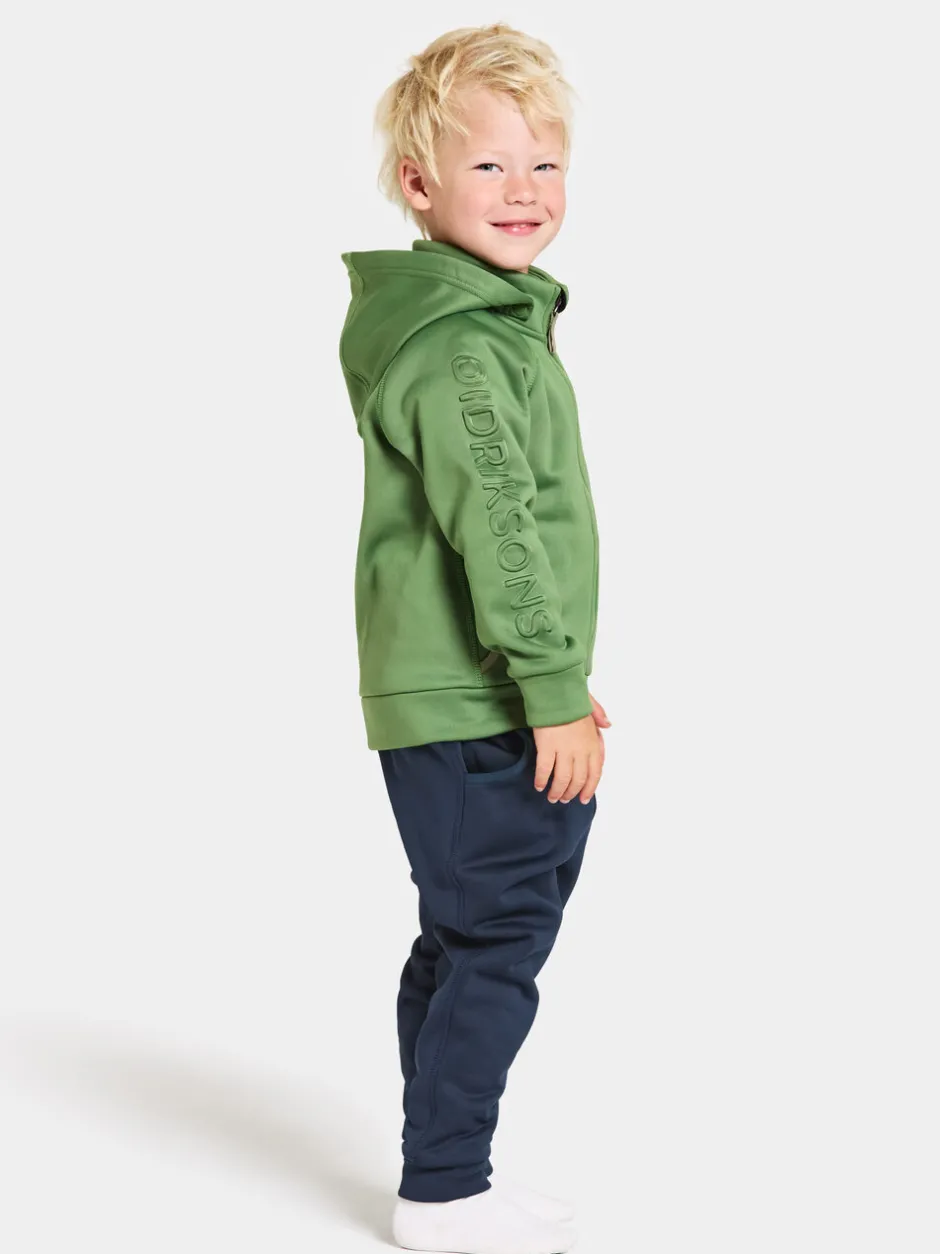 Didriksons Corin Kids' Full-Zip- Softshell-Takit|Fleecepaidat & Välikerrokset