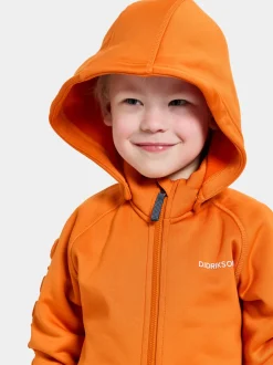 Didriksons Corin Kids' Full-Zip- Softshell-Takit|Fleecepaidat & Välikerrokset