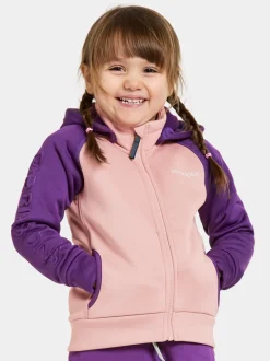 Didriksons Corin Kids' Full-Zip- Softshell-Takit|Fleecepaidat & Välikerrokset