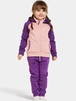 Didriksons Corin Kids' Full-Zip- Softshell-Takit|Fleecepaidat & Välikerrokset