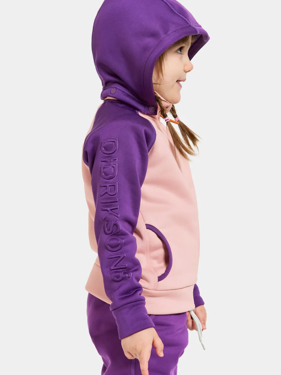 Didriksons Corin Kids' Full-Zip- Softshell-Takit|Fleecepaidat & Välikerrokset