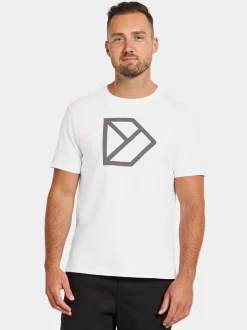 Didriksons D-Logo Printed T-shirt- T-Paidat Ja Pikeepaidat