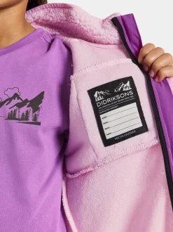 Didriksons Exa Kids' Full Zip- Puserot & T-Paidat|Yläosat