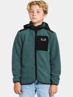 Didriksons Exa Kids' Full-Zip- Puserot & T-Paidat|Yläosat