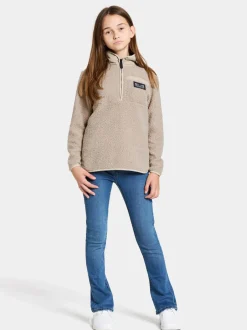 Didriksons Exa Kids' Half Zip- Fleecepaidat & Välikerrokset|Fleecetakit & Fleecepaidat