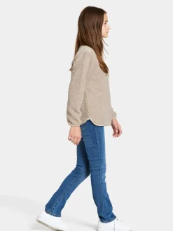 Didriksons Exa Kids' Half Zip- Fleecepaidat & Välikerrokset|Fleecetakit & Fleecepaidat