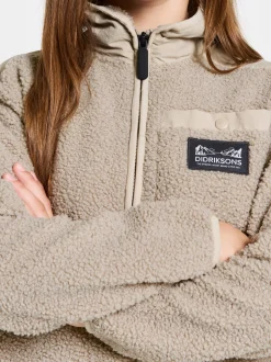 Didriksons Exa Kids' Half Zip- Fleecepaidat & Välikerrokset|Fleecetakit & Fleecepaidat