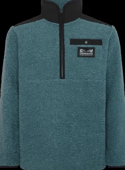 Didriksons Exa Kids' Half Zip- Fleecepaidat & Välikerrokset|Fleecetakit & Fleecepaidat
