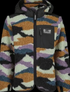 Didriksons Exa Printed Kids' Full-Zip- Syystakit|Talvitakit