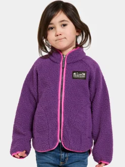 Didriksons Gibbs Kids' Full-Zip- Fleecepaidat & Välikerrokset|Puserot & T-Paidat