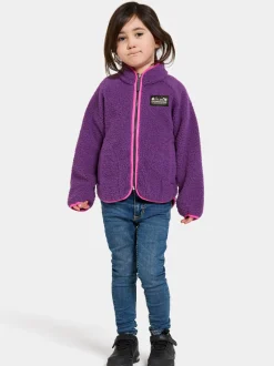 Didriksons Gibbs Kids' Full-Zip- Fleecepaidat & Välikerrokset|Puserot & T-Paidat