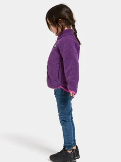 Didriksons Gibbs Kids' Full-Zip- Fleecepaidat & Välikerrokset|Puserot & T-Paidat
