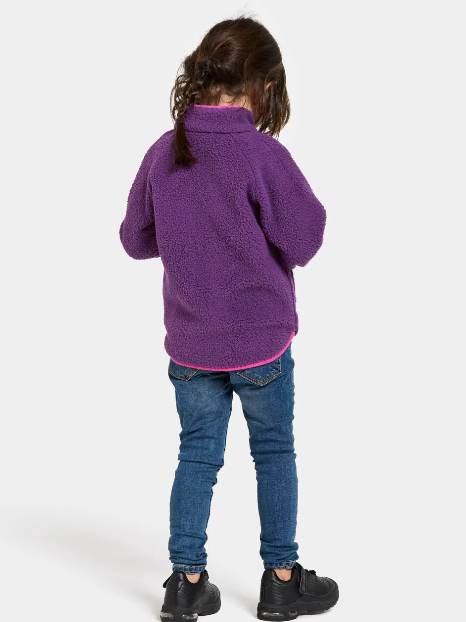 Didriksons Gibbs Kids' Full-Zip- Fleecepaidat & Välikerrokset|Puserot & T-Paidat