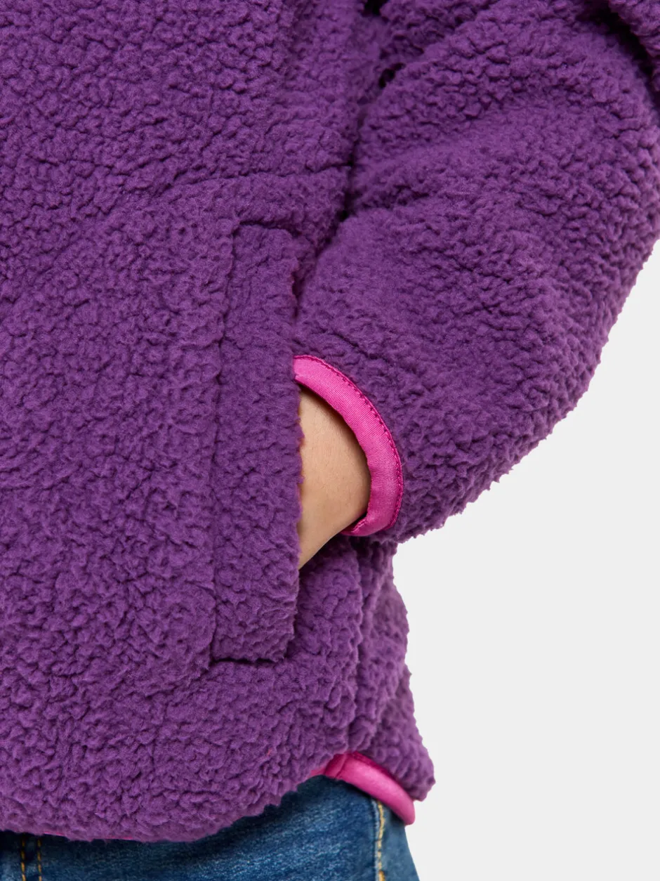 Didriksons Gibbs Kids' Full-Zip- Fleecepaidat & Välikerrokset|Puserot & T-Paidat