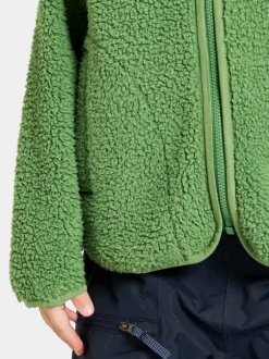Didriksons Gibbs Kids' Full-Zip- Fleecepaidat & Välikerrokset|Puserot & T-Paidat