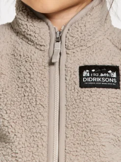 Didriksons Gibbs Kids' Full-Zip- Fleecepaidat & Välikerrokset|Puserot & T-Paidat