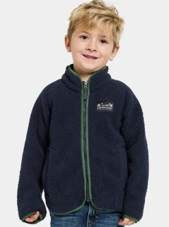 Didriksons Gibbs Kids' Full-Zip- Fleecepaidat & Välikerrokset|Puserot & T-Paidat