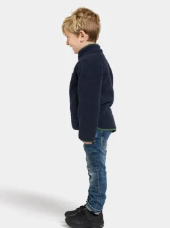 Didriksons Gibbs Kids' Full-Zip- Fleecepaidat & Välikerrokset|Puserot & T-Paidat