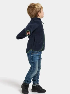 Didriksons Gibbs Kids' Full-Zip- Fleecepaidat & Välikerrokset|Puserot & T-Paidat