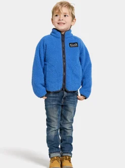 Didriksons Gibbs Kids' Full-Zip- Fleecepaidat & Välikerrokset|Puserot & T-Paidat