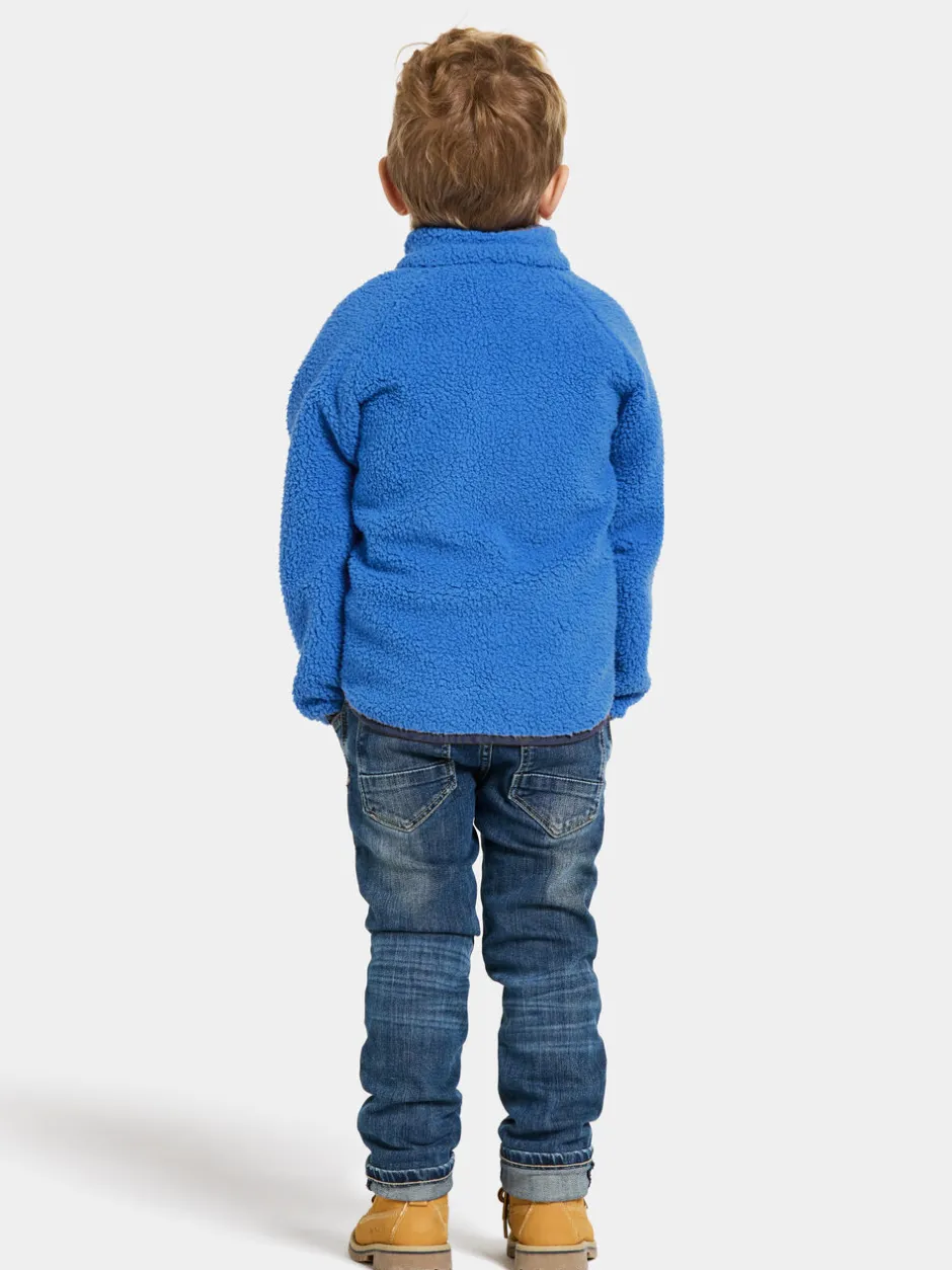 Didriksons Gibbs Kids' Full-Zip- Fleecepaidat & Välikerrokset|Puserot & T-Paidat