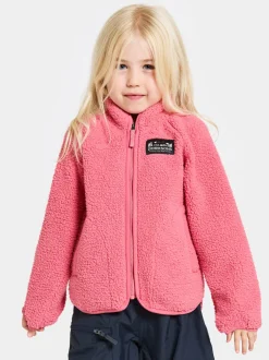Didriksons Gibbs Kids' Full-Zip- Fleecepaidat & Välikerrokset|Puserot & T-Paidat