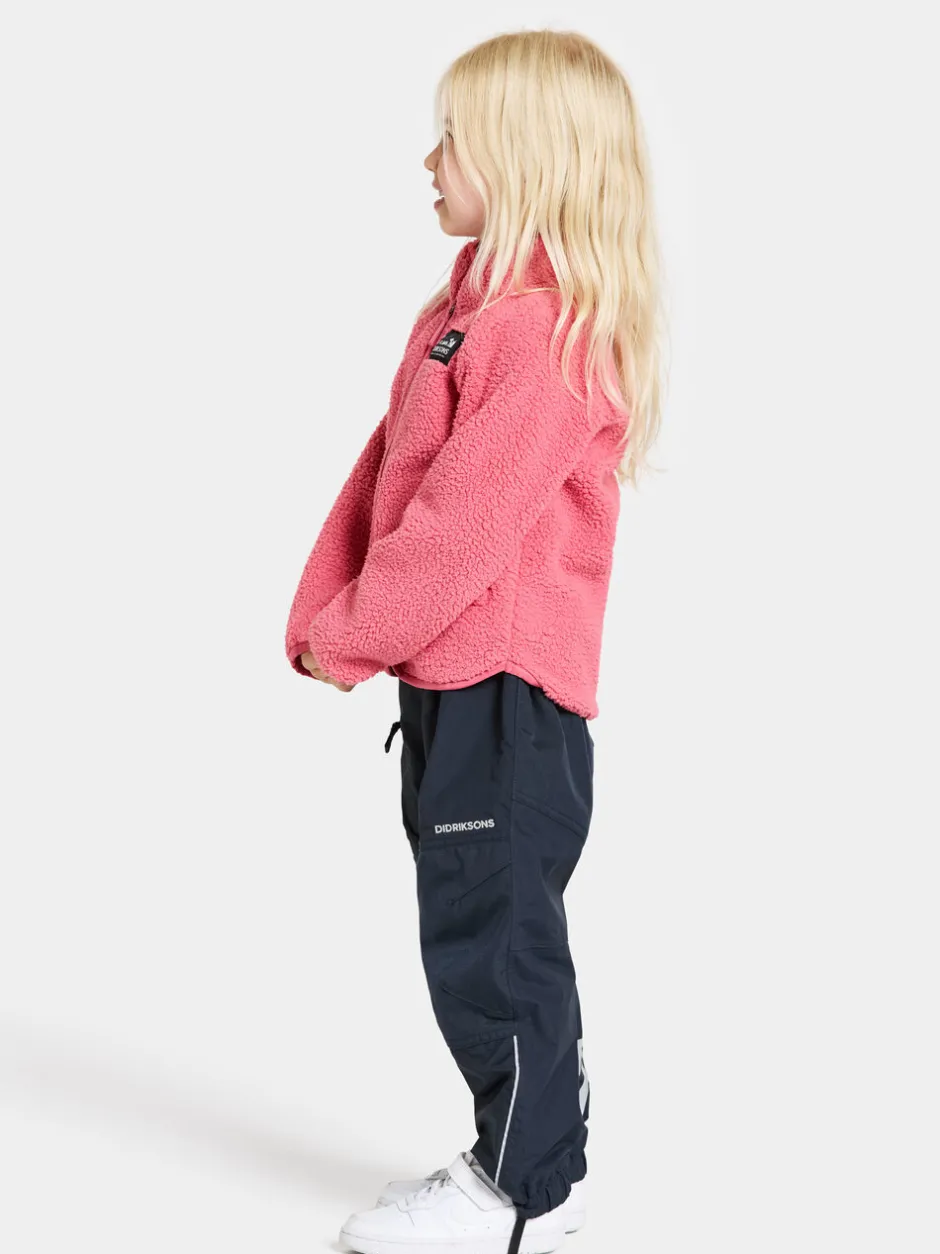 Didriksons Gibbs Kids' Full-Zip- Fleecepaidat & Välikerrokset|Puserot & T-Paidat